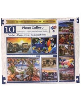 Sure Lox (10) Photo Gallery Family Pack Jigsaw Puzzle Set (NWT)